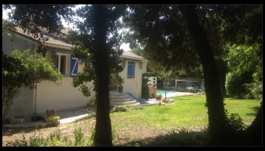 Mus, villa 190m2 sur 3000 m2 de terrain, piscine, tennis